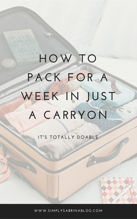 Carryon Packing List, Pack For A Week, Carryon Packing, Carryon Suitcase, Minimalist Packing, Carryon Bag, Carry On Packing, Small Suitcase, Suitcase Packing