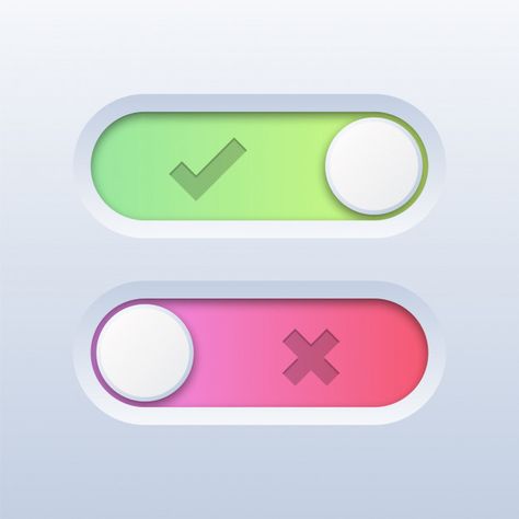 Switch Button Design, Ui Buttons, Button Image, Icon Set Design, App Interface Design, On Off Button, Medical Design, Cool Buttons, On Or Off