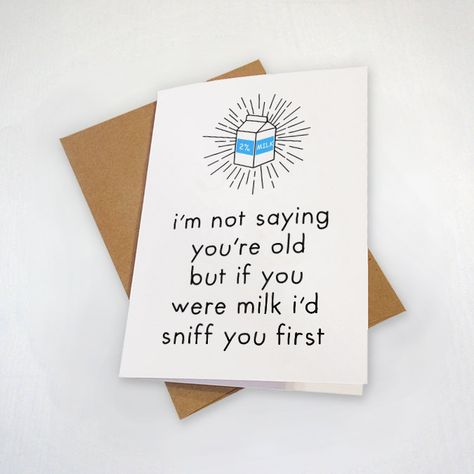 Card Puns, Birthday Card Puns, Birthday Puns, Birthday Jokes, Birthday 2023, Birthday Memes, Happy Birthday Cards Printable, Paper Play, Cute Birthday Card