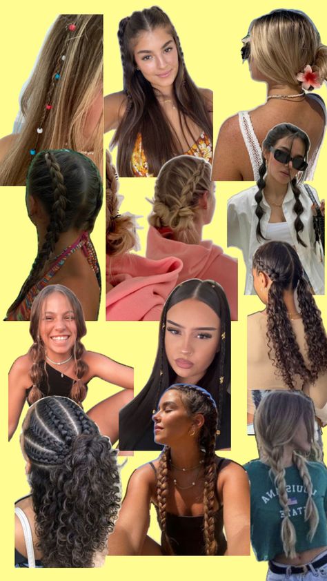 Pool Day Hair, Haircut Fails, Church Hairstyles, All Types Of Hair, Hairstyle Examples, Cute Simple Hairstyles, Types Of Hair, Hair Inspiration Short, Hairstyles For Layered Hair