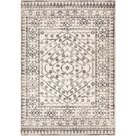 Buy My Texas House Delilah 7'10" X 10'10" Ivory Geometric Area Rug at Walmart.com Dr Ideas, My Texas House, Durable Carpet, Unique Area Rugs, Texas House, Inspiration Images, Contemporary Elements, Woven Area Rug, Rug Ivory