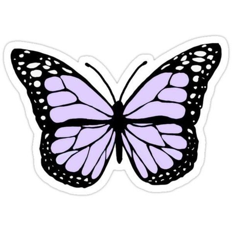 Butterfly Printable, Pop Stickers, Tumblr Stickers, Scrapbook Stickers Printable, Graphic Design Fun, Anime Stickers, Purple Butterfly, Simple Doodles, Canvas Designs