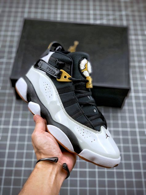 6 Rings Jordans, Jordans Black And White, Black And Gold Jordans, Air Dior, Air Jordan 6 Rings, Jordan 6 Rings, Nike Air Jordan 6, Michael Jordan Shoes, Fruit Photography