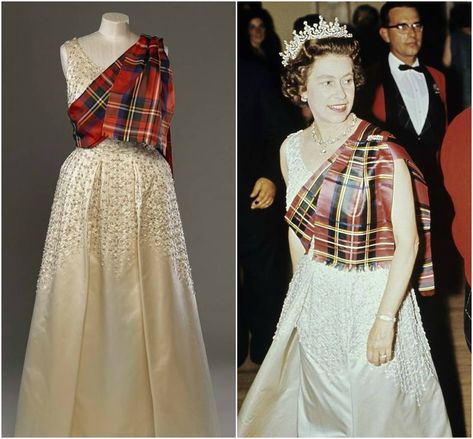 Scottish Wedding Themes, Scottish Wedding Traditions, Scottish Costume, Royal Outfit, Tartan Sash, 1820s Fashion, Tartan Wedding, Balmoral Castle, Scottish Dress