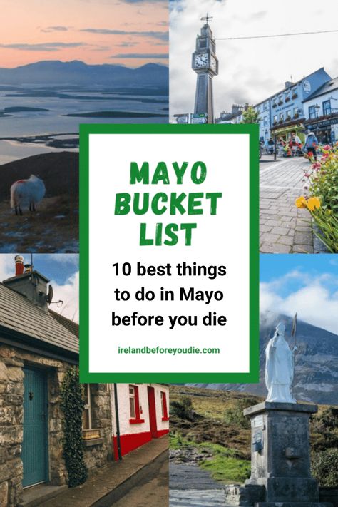 The 10 BEST THINGS to do in MAYO, Ireland (County Guide) Ireland Places To Visit, Ireland Bucket List, County Mayo Ireland, Houses In Ireland, Mayo Ireland, Best Of Ireland, Ireland Pictures, Coast Of Ireland, Ireland Road Trip