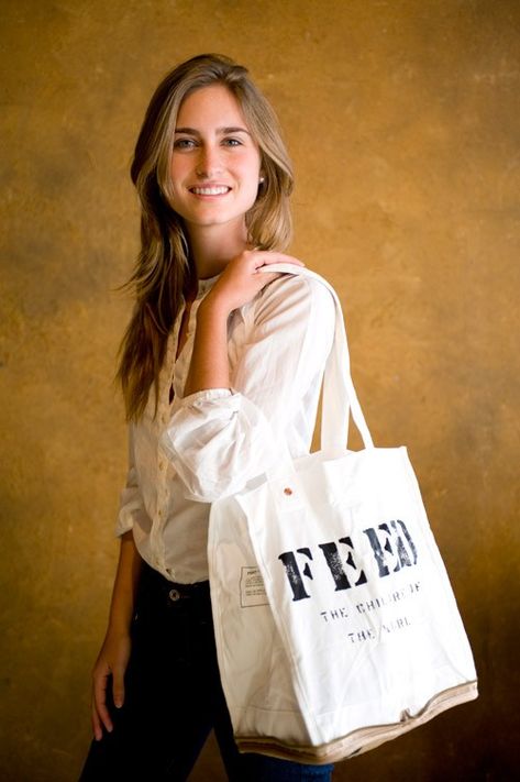 Lauren Bush Lauren, Lauren Bush, World Food Programme, Hungry Children, World Hunger, Feed Bags, Style Change, Exposed Zipper, Inspirational People