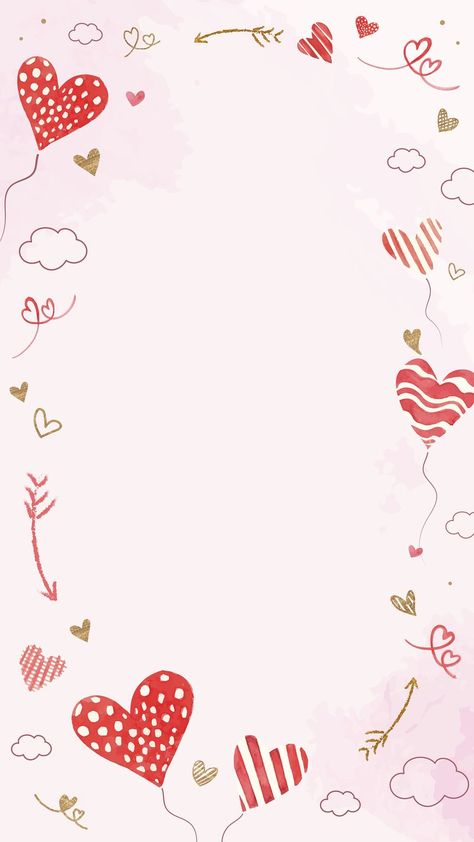 Heart balloon Valentine’s background psd | Premium PSD - rawpixel Valentine’s Day Template, Cute Valentine’s Day Backgrounds, Valentine Frame Backgrounds, Valentine’s Day Background, Valentines Invitations, Wedding Instagram Story, Happy Valentines Day Background, Valentines Day Frame, Valentines Frame