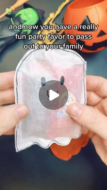 Timm Sevitz on Instagram: "Last Minute Easy DIY Halloween Tissue Paper Ghost Party Favor Craft For Kids 🎃✨

Looking for a quick and easy last-minute Halloween craft? These DIY tissue paper ghosts make the perfect trick-or-treat party favors for family, friends, and kids in your neighborhood. You can even add them to your “boo baskets” or use them as classroom favors or a fun party activity for kids!

All you need is tissue paper, a glue stick, a marker, confetti, and candy. Simply wrap your treats in the tissue paper, draw on a spooky face, and add confetti for a little extra fun. The best part? They’re so much fun to tear open—kids get both the candy treat and a confetti trick! This easy Halloween DIY is a creative way to wrap small gifts and will be a hit with everyone!

Halloween party Trick Or Treat Ideas To Hand Out, Halloween Crafts Easy, Last Minute Halloween Party, Paper Ghosts, Paper Ghost, Classroom Snacks, Diy Halloween Treats, Candy Ideas, Ghost Party