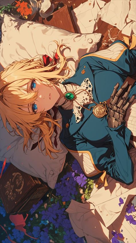 【VIOLET EVERGARDEN】 ⁀➷ Wallpaper ✪ Violet Evergarden Pfp, Violet Evergarden Poster, Evergarden Violet, Violet Evergarden Wallpaper, Art Core, Violet Evergreen, Violet Garden, Violet Evergarden Anime, Comic Layout