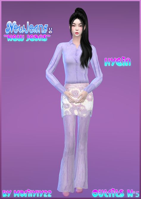 Newjeans Sims 4 Cc, Newjeans Sims 4, Life Makeover, Ts4 Cc, Sims 4 Clothing, The Sims4, Maxis Match, Kpop Outfits, Sims 4 Custom Content