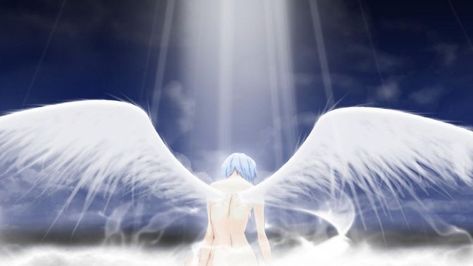 Angel Wings Background, Evangelion Art, Neon Evangelion, Rei Ayanami, Anime Angel, Computer Wallpaper, Background Pictures, Neon Genesis Evangelion, An Angel