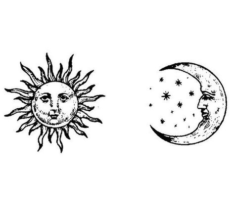 Moon Tattoo Black, Tattoos Moon, Tattoos Celtic, Sun And Moon Tattoos, Tattoo Sonne, Tattoo 2017, Shoulder Tats, Tattoo Black And White, Moon Sun Tattoo