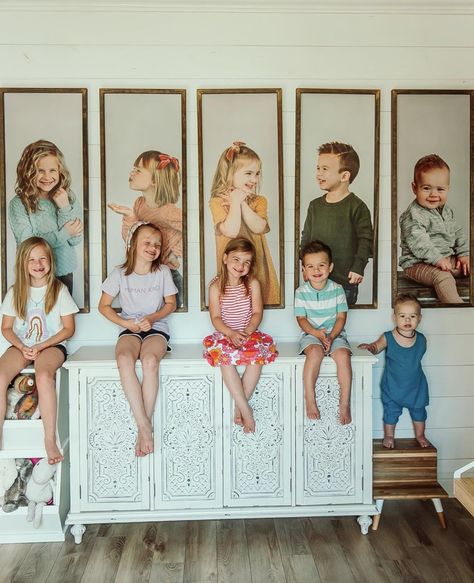 Fab Five, Family Photo Wall, Family Room Walls, Family Wall Decor, Decoration Photo, Silly Faces, Family Wall, Instagram Life, Wall Gallery