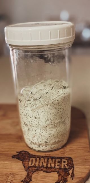 Ranch Powder Mix Homemade Shelf, Homemade Shelves, Ranch Powder, Dry Buttermilk, Ranch Mix, Homemade Ranch, Veggie Dip, Spice Cabinet, Minced Onion