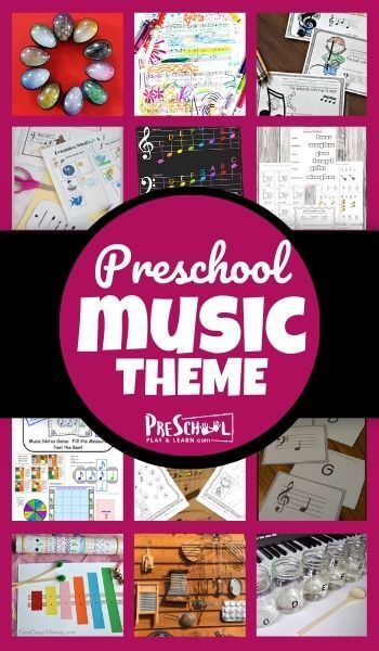 Free Music Printables, Music Activities For Preschoolers, Preschool Music Theme, Instrument Crafts, Music Preschool, Preschool Music Activities, Music Printables, Music Math, Learn Music Theory