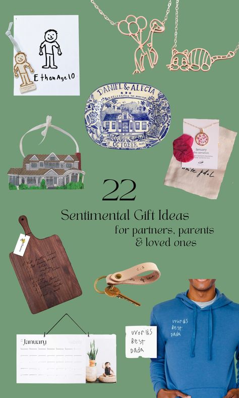 Sentimental Gift Ideas collage of photos Diy Sentimental Gifts For Family, Diy Sentimental Gifts For Him, Diy Gifts Sentimental, Sentimental Gift Ideas, Meaningful Christmas Gifts, Embroidered Portrait, Stages Of Life, Birthday Projects, Studio Diy