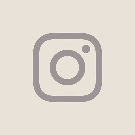 Aesthetic Instagram Logo, Aesthetic Instagram Logos, Instagram App Icon, Phone Edit, App Logos, Instagram App, Beige Icons:), Widget Ideas, Aesthetic Ios