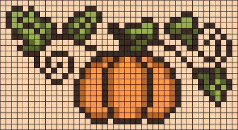 Cross Stitch Patterns Autumn, Fall Crochet Alpha Patterns, Floral Pixel Pattern, Pumpkin Grid Pattern, Turkey Pixel Art, Pumpkin Knitting Chart, Pixel Art Grid Halloween, Over The Garden Wall Alpha Pattern, Autumn Alpha Patterns