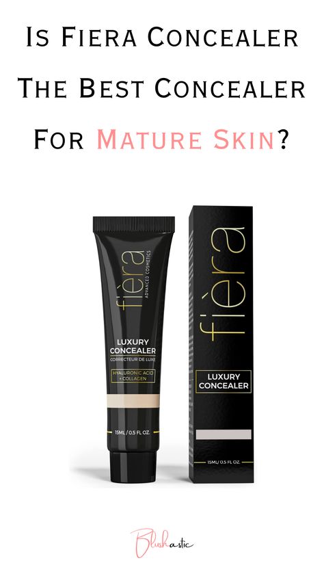 Fiera Cosmetics is one of the only makeup lines explicitly designed for ladies over forty. Here, we’ll share our in-depth understanding of Fiera concealer and assess its efficacy using genuine Fiera concealer reviews. Fiera Concealer, The Best Concealer, Best Under Eye Concealer, Fire Makeup, Natural Concealer, Makeup Tips For Older Women, Concealer Shades, Best Concealer, Under Eye Concealer