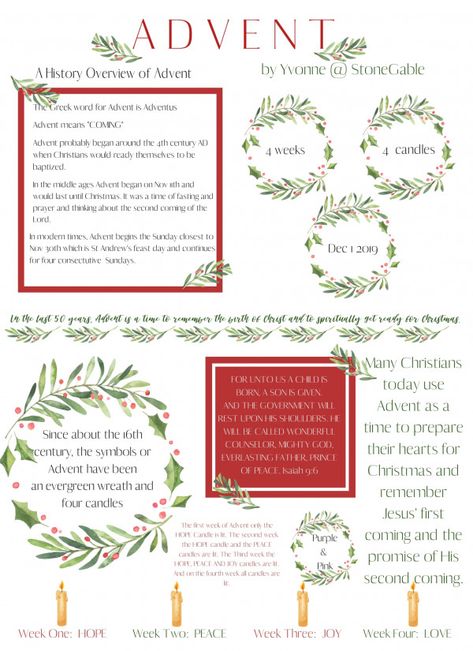 This printable has lots of interesting information about the history, meaning and, workings of ADVENT. Enjoy! CLICK HERE TO DOWNLOAD YOUR COPY 1 What Is Advent For Kids, What Is Advent, Meaning Of Advent, Advent Study, Advent Themes, Advent Candles Meaning, Advent Hope, Advent 2023, Advent Scripture