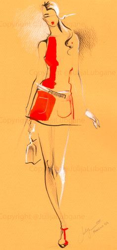 Body Rendering, Julija Lubgane, Fashion Design Ideas, Ink Fashion Illustration, Fashion Sketching, Rabbit Illustration, Chicago Fashion, Fashion Illustration Vintage, Watercolor Fashion