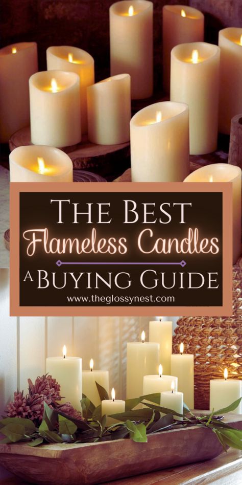 Flameless Candle Tablescape, Where To Buy Candles, Battery Operated Window Candles, Personalized Memorial Candles, Luminara Flameless Candles, Edge Styles, Luminara Candles, Cozy Eclectic, Battery Powered Candles