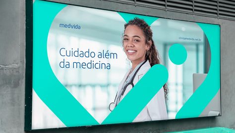 Brand Identity - MedVida :: Behance Hospital Brand Identity, Medical Brand Identity Design, Hospital Branding Design, Medical Brand Identity, Hospital Branding, Medical Ads, Medical Identity, Medical Branding, Healthcare Ads