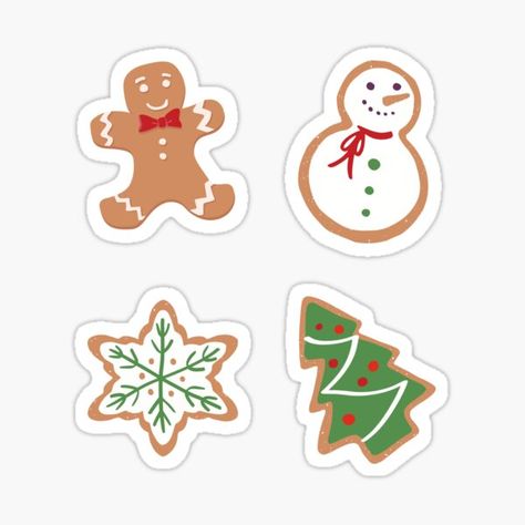 Ginger Bread Drawings, Ginger Bread Cookies Drawing, Christmas Cookies Clipart, Cute Christmas Stickers Aesthetic, Cute Christmas Stickers Printable, Christmas Ginger Bread Cookies, Christmas Cookies Drawing, Aesthetic Christmas Stickers, Gingerbreadman Cookie