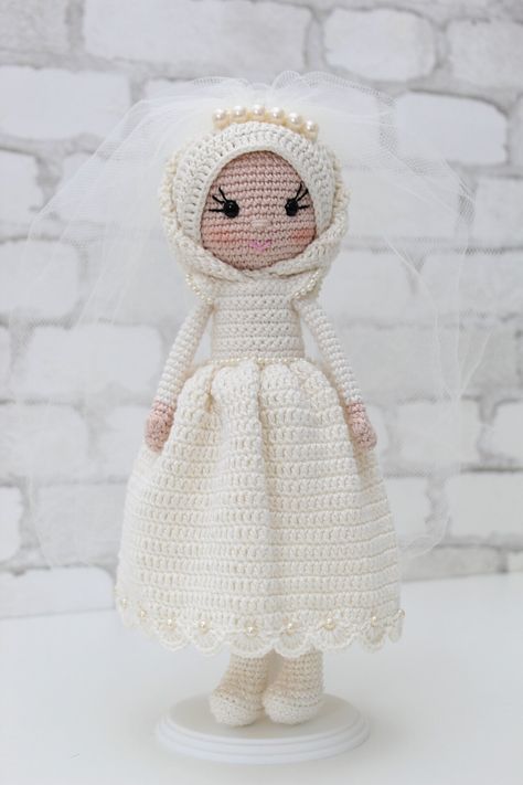 This Tutorials item by HandmadebyAfife has 101 favorites from Etsy shoppers. Ships from United States. Listed on 17 Dec, 2023 Bride With Hijab, Crochet Doll Tutorial, Everyday Clothes, Bride Dolls, Doll Tutorial, Write To Me, Doll Pattern, Crochet Patterns Amigurumi, Crochet Doll