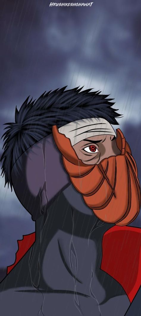 Anime Wallpaper Obito Black Wallpaper, Tobi Obito Wallpapers, Tobi Wallpapers, Naruto Shippuden Wallpaper, Pain Naruto, Album Artwork Cover Art, Uchiha Obito, Tobi Obito, Anime Photo Profile Dark