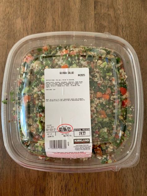 Costco Quinoa Salad, Premade Costco Food - Costco Fan Costco Salad, Costco Quinoa Salad, Premade Meals, Costco Food, Mango Dressing, Costco Meals, Complex Carbohydrates, Cilantro Lime Dressing, Salad Meal Prep