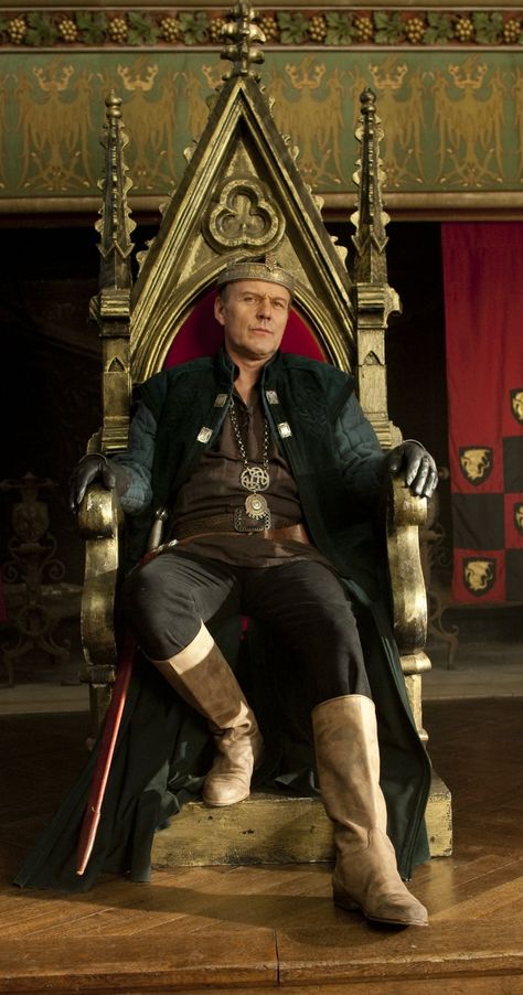 Uther Pendragon, Anthony Head, King On Throne, Merlin Colin Morgan, Young Johnny Depp, Arthur Pendragon, Nerd Love, Medieval Times, Fantasy Adventure