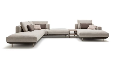 Rolf Benz Sofa, Outdoor Sectional Sofa, Modern Materials, Interior Design Services, Fabric Sofa, Sectional Sofa, Chaise Lounge, Sectional Couch, Sectional