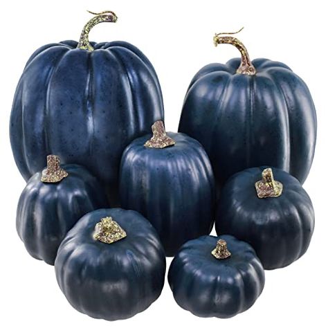 Blue Thanksgiving, Mantel Shelves, Halloween Table Centerpieces, Conference Ideas, Decorative Pumpkins, Thanksgiving 2023, Desk Nightstand, Countertop Cabinet, Cabinet Office