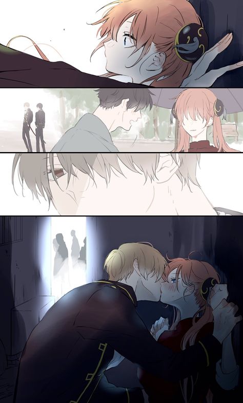 Gintama Funny, Anime Heaven, Anime Love Couple, Anime Couples Manga, Anime Kiss, Anime Sketch, Best Anime Shows, Cute Anime Couples