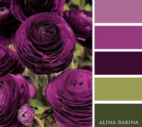 Eggplant and chartreuse color Violet Room, Reference Board, Palette Design, Color Palate, Design Seeds, Colour Board, Purple And Green, Colour Schemes, Color Pallets