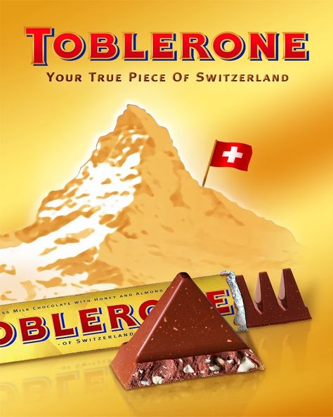 17 Best ideas about Toblerone on Pinterest | Vintage ads ... Toblerone Cheesecake Recipe, Toblerone Cheesecake, Swiss National Day, Toblerone Chocolate, Swiss Chocolate, Types Of Chocolate, I Love Chocolate, Swiss Design, Drone Photos