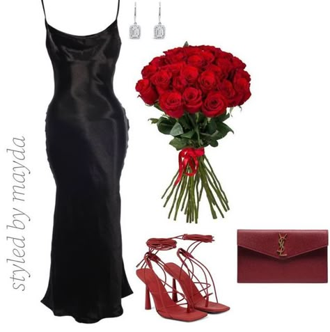 Womens Valentines Outfit, Valentines Dinner Outfit Black Women, Valentine Day Looks For Black Women, Valentines Day Outfits Black Women Dress, Classy Valentines Day Outfit, Valentines Dress For Women Classy, Dress Up Dinner Outfit, Black Valentines Outfit, Black Valentines Day Outfit