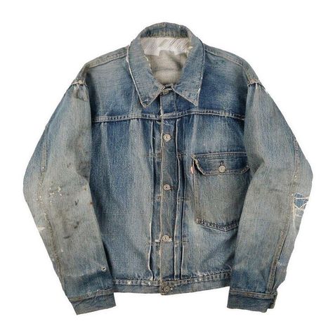 Vintage Levis Denim Jacket, Minimalist Fashion Men, Demin Jacket, Vintage Jean Jacket, Jean Jacket Men, Waist Jacket, Denim Inspiration, Denim Projects, Vintage Workwear