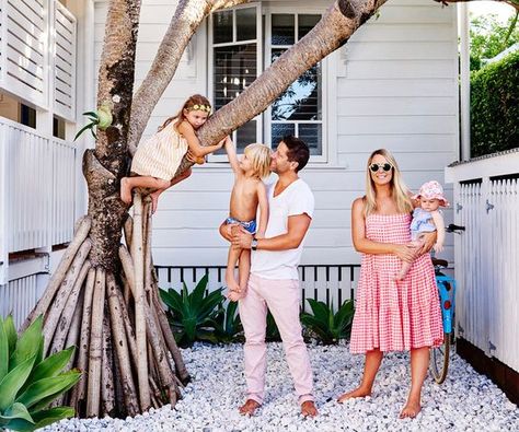 Byron Bay Home, Weatherboard Cottage, Ikea Storage Boxes, Dulux Natural White, Real Living Magazine, Pop And Scott, Making Barn Doors, Colourful Decor, Weatherboard House