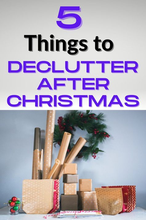 Get a head start and set the tone for the new year, It's not too soon to start to declutter after Christmas and start forming new habits. #decluttering #christmas #after-christmas Things To Declutter, Christmas Tree Bag, Tree Bag, Wrapped Lights, New Habits, Pre Christmas, Christmas Tote, Large Gift Bags, Too Soon