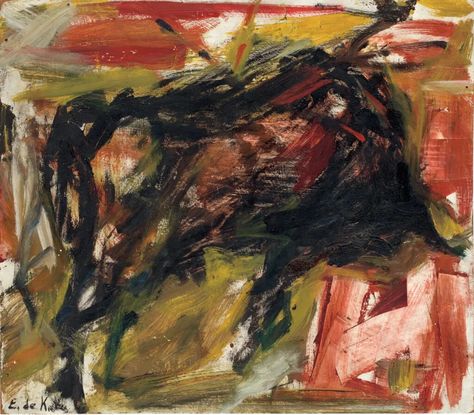 Kooning Paintings, De Kooning Paintings, Elaine De Kooning, Egon Schiele, Art News, News Magazine, Abstract Expressionism Painting, Everything And Nothing, Expressionism Painting