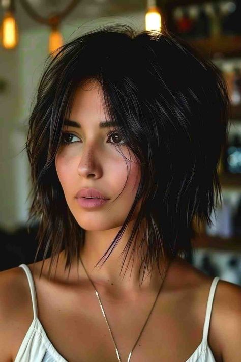 The Best Bob Haircuts & Hairstyles of 2024 Choppy Bob Hairstyles For Fine Hair, Choppy Bob Haircuts, Choppy Bob Hairstyles, Bob Hairstyles For Fine Hair, Edgy Hair, Hair Color And Cut, Medium Length Hair Cuts, Great Hair, Hairstyles Haircuts