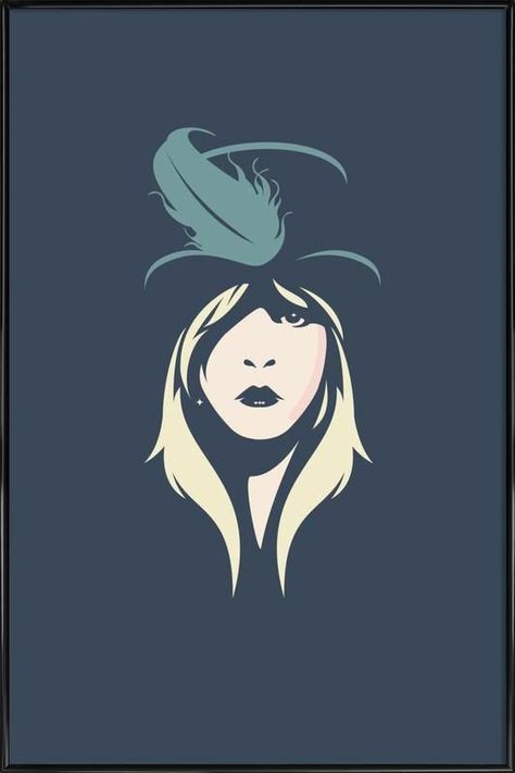 Stevie Nicks Poster, Image Girly, Scratchboard Art, Rock N Roll Art, Stevie Nicks Fleetwood Mac, Stevie Nicks, Aluminum Prints, New Designs, I Tattoo