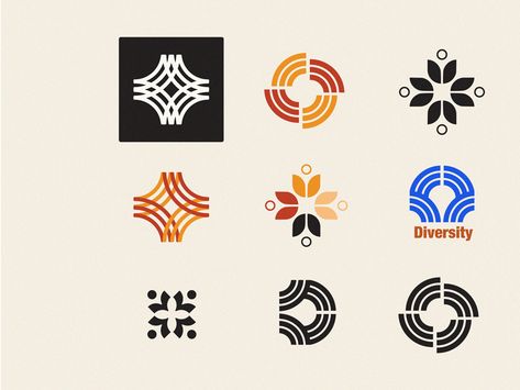 Diverse Logo Design, Art And Culture Logo Design, Diversity Logo Design, Sophia Umansky, Culture Logo Design, Diversity Logo, Culture Logo, Conference Logo, City Branding