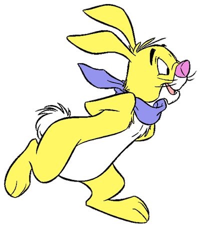 Rabbit From Winnie The Pooh, Rabbit Winnie The Pooh, Silly Bear, Pooh Pictures, Disney Clipart, Disney Drawings Sketches, Winnie The Pooh Pictures, Winnie The Pooh Friends, Trunk Or Treat