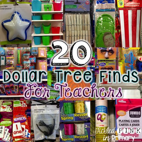 Teachers LOVE a good deal and the Dollar Tree is one of my favorite places. Since we have to spend so much of our own money on our classroom, getting a good deal is important. My husband hates going in the store with me because he knows I’ll just wander around wondering “what can I … Dollar Tree Classroom, Tree Classroom, Classroom Hacks, Dollar Tree Finds, Teacher Supplies, Classroom Supplies, New Classroom, Teacher Organization, Beginning Of School