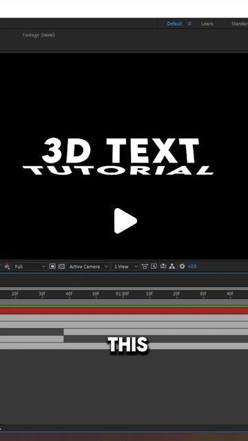 After Effects Tutorials on Instagram: "Comment “text” and ill send the expression to you. 3D text animation. After effects tutorial. #aftereffects #aftereffectstutorial #motiongraphics #animation #adobe #2danimation #motion #text" Text Animation After Effects, 3d Text Animation, Motion Text, After Effects Tutorials, Adobe After Effects Tutorials, After Effect Tutorial, Text Animation, 3d Text, 2d Animation