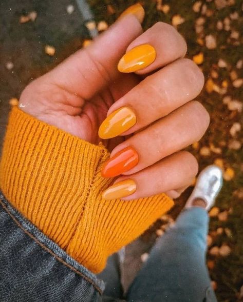 Cute Nail Colors, Nagellack Trends, September Nails, Fall Gel Nails, Shellac Nails, Fall Nail Colors, Hot Nails, Autumn Nails, Heart Nails