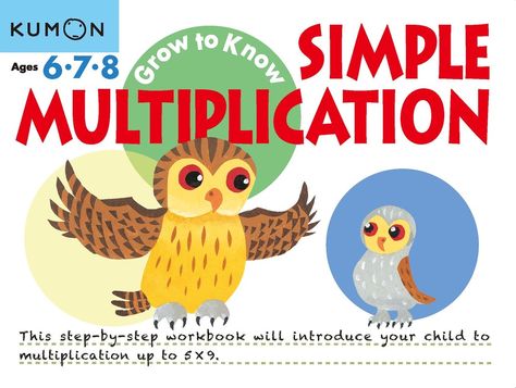 Grow to Know: Simple Multiplication Simple Multiplication, Pencil Skills, Kumon Math, Addition Words, Repeated Addition, Notes To Parents, Math Workbook, Basic Math Skills, Skip Counting